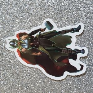 MARVEL Thor DISNEY Waterproof Sticker JANE FOSTER